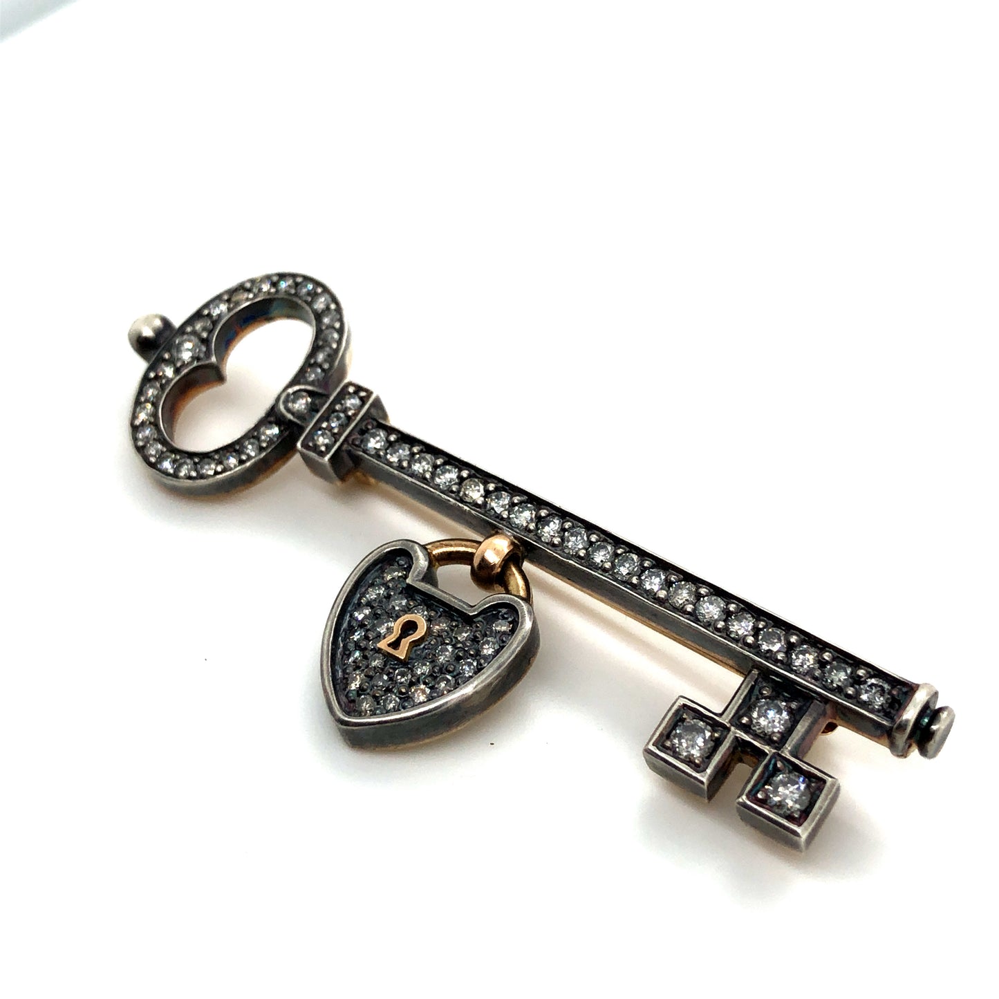 Key to My Heart Brooch