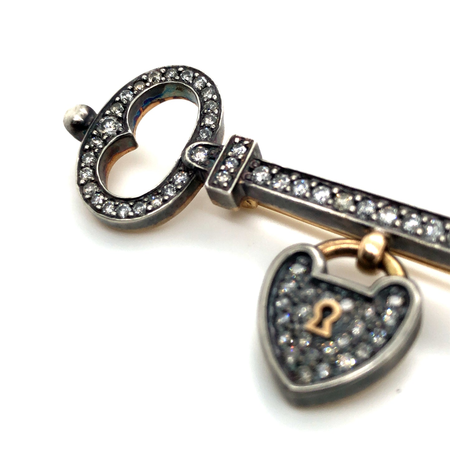 Key to My Heart Brooch