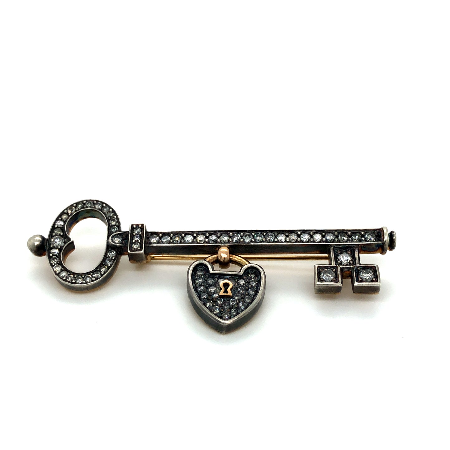 Key to My Heart Brooch