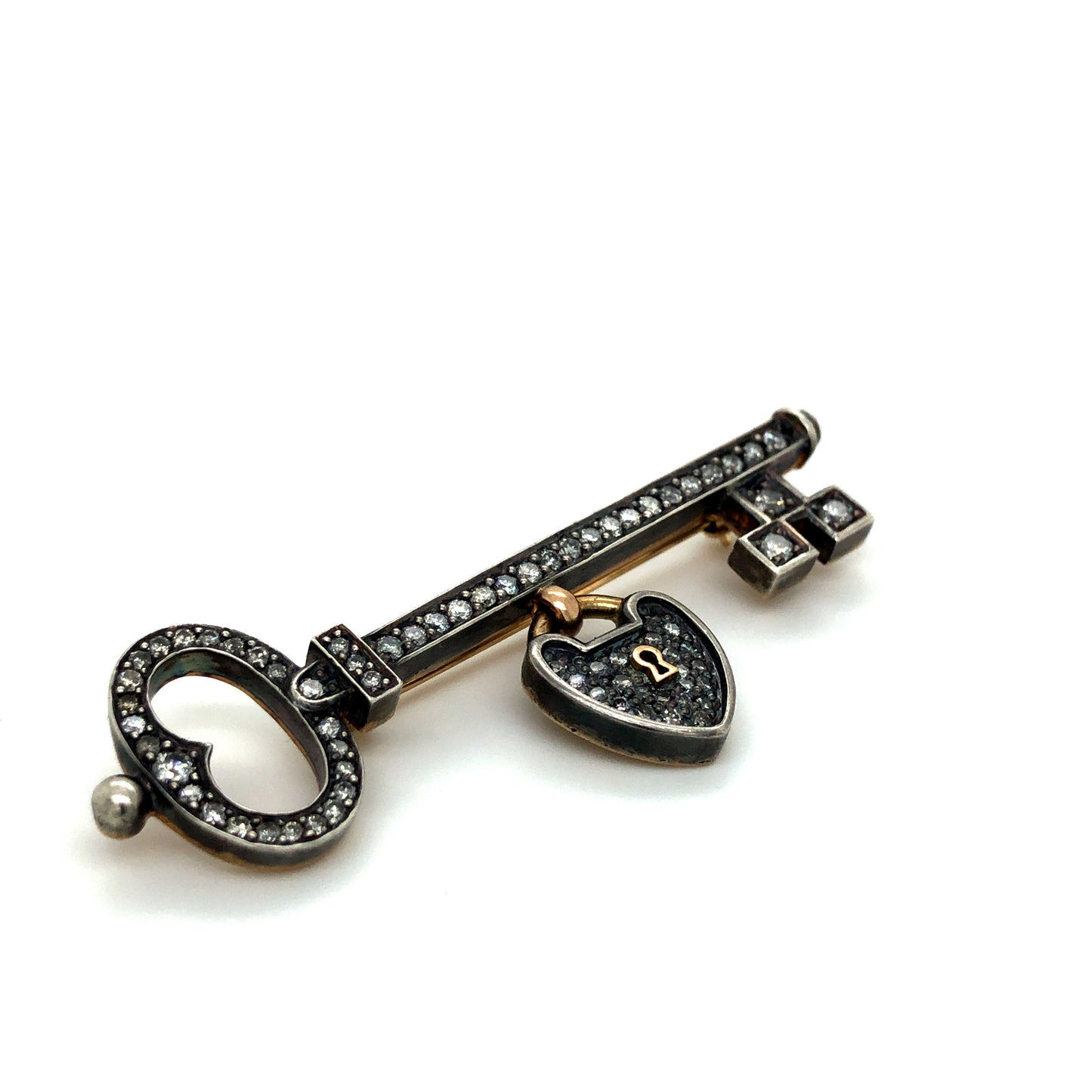 Key to My Heart Brooch