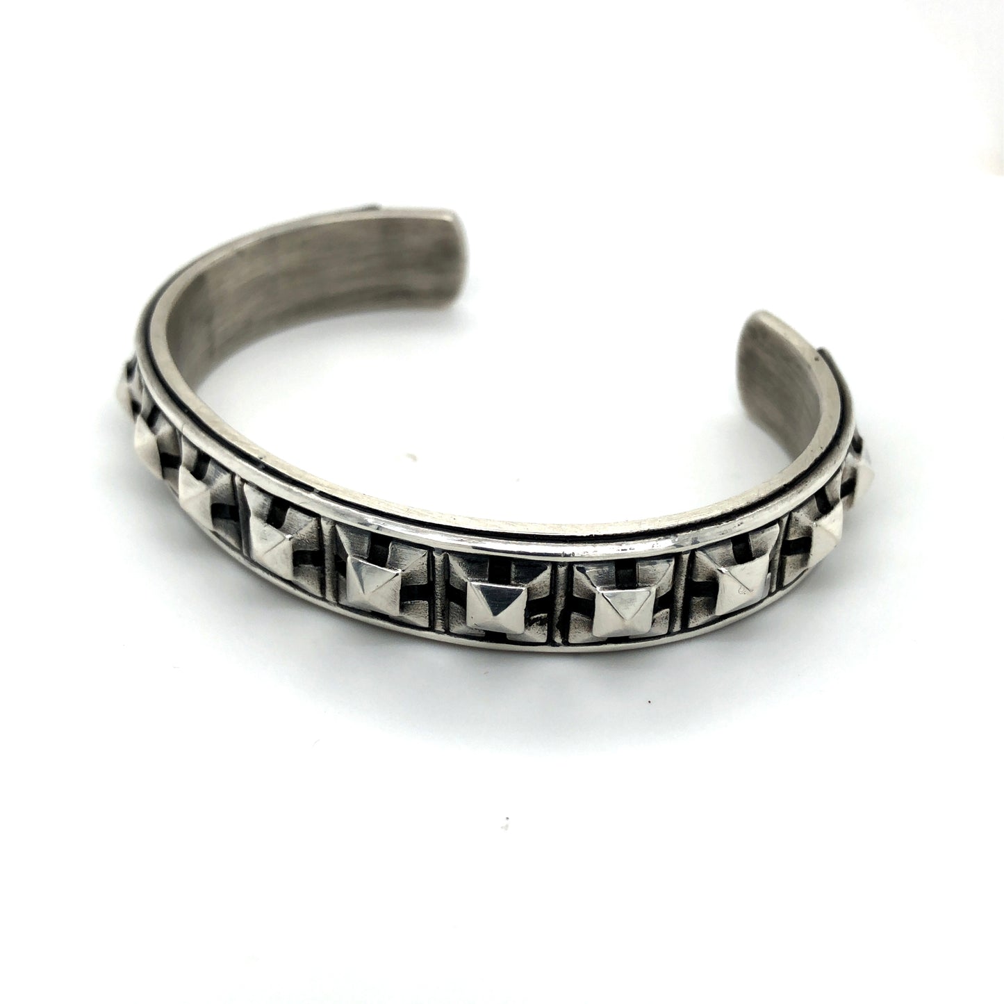 Pyramid Stud Cuff Bracelet
