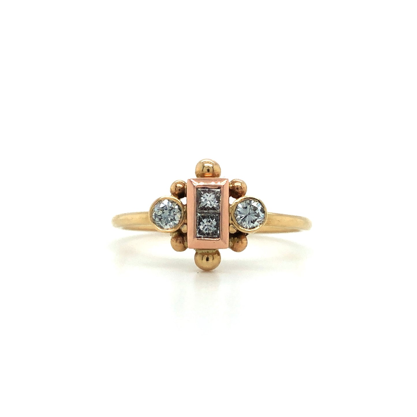 Metropolis Diamond Stacker Ring ( Z )